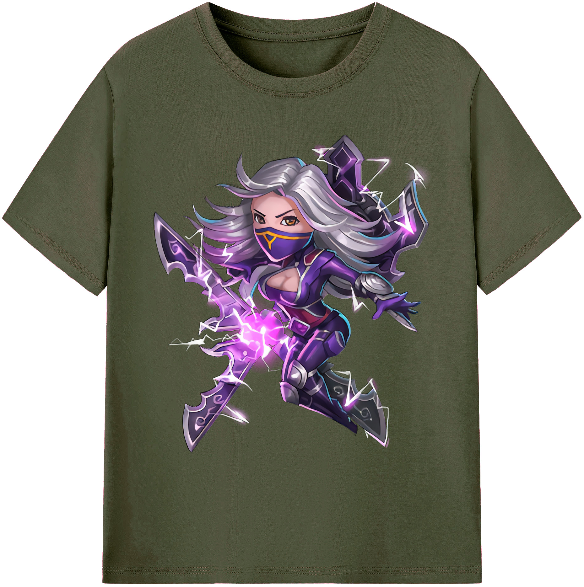 リーグ・オブ・レジェンド League of Legends LOL 綿100％ メンズ半袖Tシャツ｜肌触りやわらか＆通気性